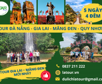 Tour Đà Nẵng - Gia Lai - Măng Đen - Quy Nhơn 5 Ngày 4 Đêm