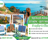 Tour Đà Nẵng - Lý Sơn - Quy Nhơn 5 Ngày 4 Đêm