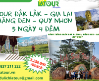 Tour Đắk Lắk - Gia Lai - Măng Đen - Quy Nhơn 5 Ngày 4 Đêm