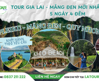 Tour Gia Lai - Măng Đen - Quy Nhơn 5 Ngày 4 Đêm
