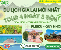 Tour Gia Lai - Quy Nhơn 4 Ngày 3 Đêm | Đại Ngàn Chạm Biển Xanh 2026