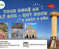 Tour Nghệ An - Lý Sơn - Quy Nhơn 5 Ngày 4 Đêm