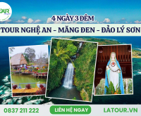 Tour Nghệ An - Măng Đen - Đảo Lý Sơn 4 Ngày 3 Đêm