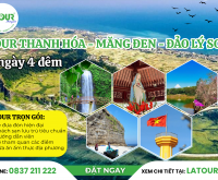 Tour Thanh Hóa - Măng Đen - Đảo Lý Sơn 4 Ngày 4 Đêm