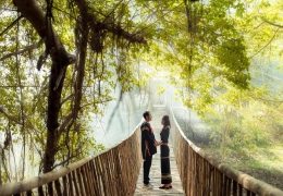 Cầu treo sông Sêrêpôk - Điểm nhấn kỳ vĩ giữa lòng Tây Nguyên