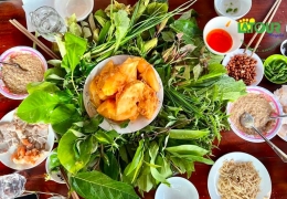 Gỏi lá măng đen - Món ngon đặc sản núi rừng Tây Nguyên