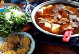 Lẩu bò Nàng Hương Đà Lạt – Đặc sản Ba Toa ngon trứ danh
