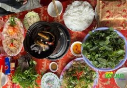 Lẩu gà lá sâm Măng Đen: Tinh hoa ẩm thực núi rừng Kon Tum