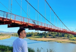 Ngắm trọn vẻ đẹp hùng vĩ sông Đăk Bla từ cầu Kon Klor huyền thoại