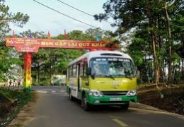 Xe bus sân bay Pleiku đến Kon Tum: Lịch trình, giá vé tốt.