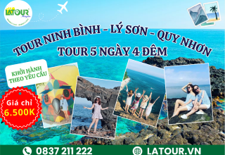 Tour Ninh Bình - Lý Sơn - Quy Nhơn 5 Ngày 4 Đêm