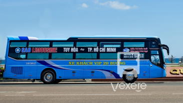 Các nhà xe uy tín tuyến Tuy An (Phú Yên) đi Quận 5 (Sài Gòn)