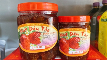 Công thức mứt dâu Đà Lạt chuẩn vị, làm tại nhà siêu đơn giản