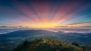 Hít thở không khí trong lành, đón bình minh Chư Nâm tuyệt mỹ