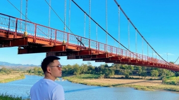 Ngắm trọn vẻ đẹp hùng vĩ sông Đăk Bla từ cầu Kon Klor huyền thoại