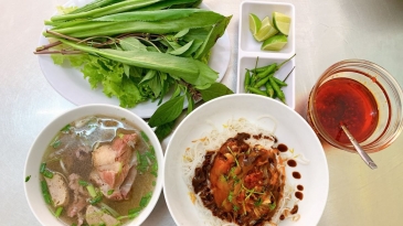 Thưởng thức phở khô 2 tô Pleiku trứ danh, đậm đà hương vị