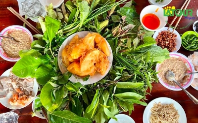 Gỏi lá măng đen - Món ngon đặc sản núi rừng Tây Nguyên