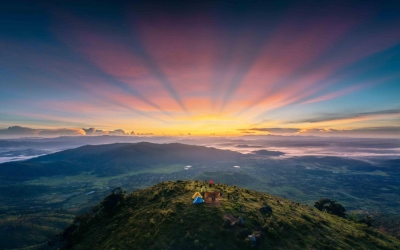 Hít thở không khí trong lành, đón bình minh Chư Nâm tuyệt mỹ