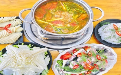 Lẩu cá tầm Măng Đen - Món ăn hấp dẫn không thể bỏ qua