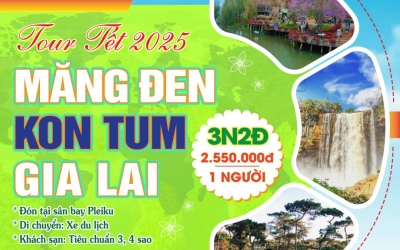 TOP 7 tour du lịch Tây Nguyên dịp Tết 2026