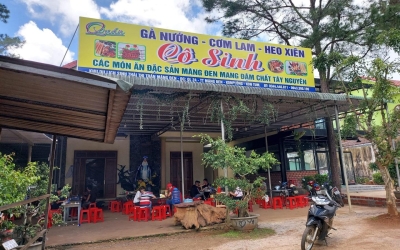 Trải nghiệm Cơm lam Cô Sinh Măng Đen: Nét ẩm thực Tây Nguyên