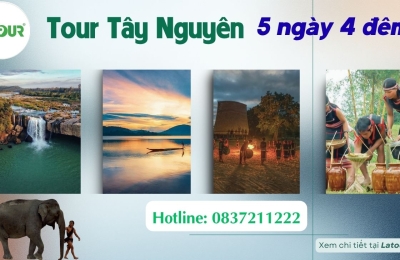 Du lịch Tây Nguyên 5 ngày 4 đêm