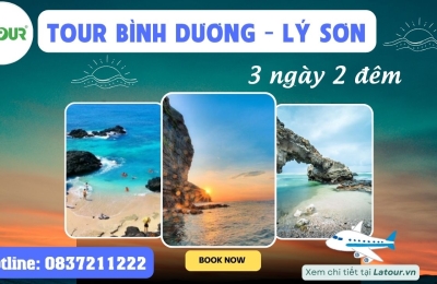 Tour Bình Dương - Lý Sơn 3 Ngày 2 Đêm