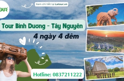 Tour Bình Dương Tây Nguyên 4 ngày 4 đêm 