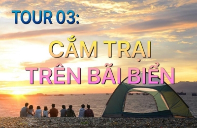 Tour cắm trại trên biển Ninh Thuận ăn hải sản