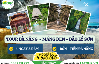 Tour Đà Nẵng – Măng Đen – Đảo Lý Sơn 4 Ngày 3 Đêm