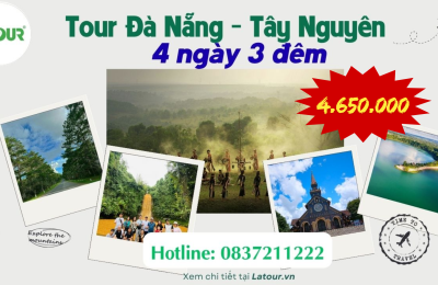Tour Đà Nẵng Tây Nguyên 4 ngày 3 đêm