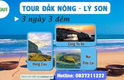 Tour Đắk Nông - Lý Sơn 3 ngày 3 đêm