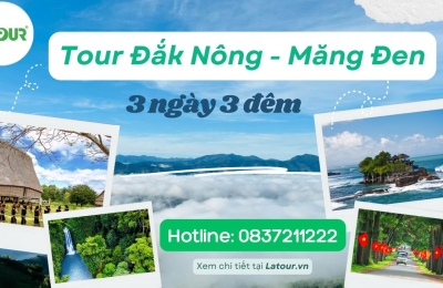 Tour Đắk Nông Măng Đen 3 ngày 3 đêm
