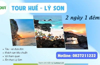 Tour Đảo Lý Sơn 2 ngày 1 đêm đi từ Huế