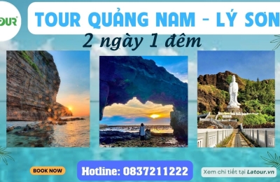 Tour Đảo Lý Sơn 2 ngày 1 đêm đi từ Quảng Nam