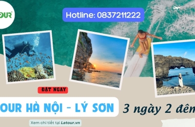 Tour Đảo Lý Sơn 3 ngày 2 đêm đi từ Hà Nội