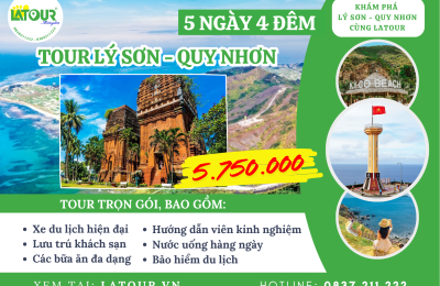 Tour Đảo Lý Sơn - Quy Nhơn 5 Ngày 4 Đêm