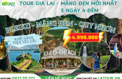Tour Gia Lai - Măng Đen - Quy Nhơn 5 Ngày 4 Đêm