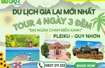 Tour Gia Lai - Quy Nhơn 4 Ngày 3 Đêm | Đại Ngàn Chạm Biển Xanh 2026