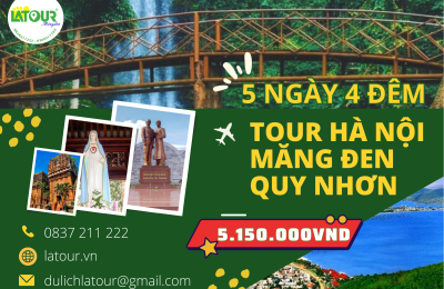 Tour Hà Nội - Gia Lai - Măng Đen - Quy Nhơn 5 Ngày 4 Đêm