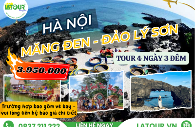 Tour Hà Nội - Măng Đen - Đảo Lý Sơn 4 Ngày 3 Đêm
