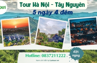 Tour Hà Nội Tây Nguyên 5 ngày 4 đêm