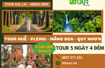 Tour Huế - Gia Lai - Măng Đen - Quy Nhơn 5 Ngày 4 Đêm