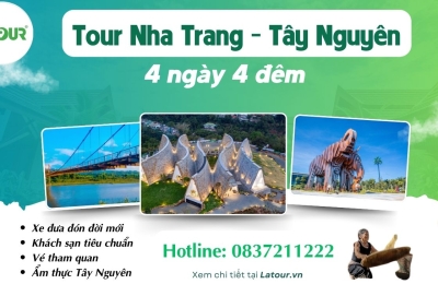Tour Nha Trang Tây Nguyên 4 ngày 4 đêm