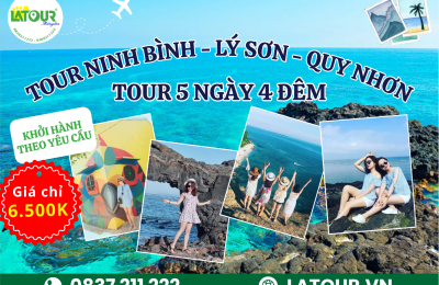 Tour Ninh Bình - Lý Sơn - Quy Nhơn 5 Ngày 4 Đêm