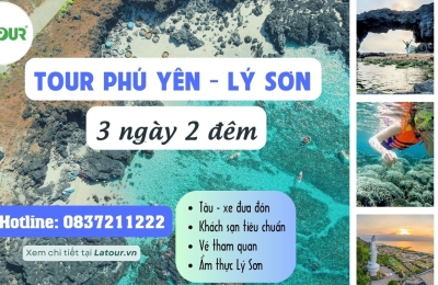 Tour Phú Yên - Lý Sơn 3 Ngày 2 Đêm