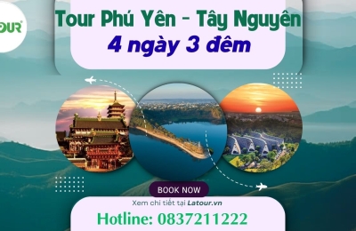 Tour Phú Yên Tây Nguyên 4 ngày 3 đêm