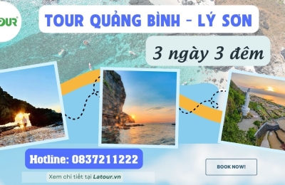 Tour Quảng Bình - Lý Sơn 3 ngày 3 đêm