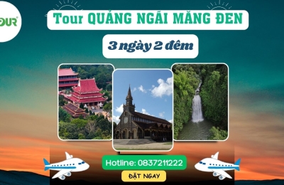TOUR QUẢNG NGÃI MĂNG ĐEN 3 NGÀY 2 ĐÊM