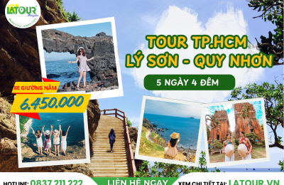 Tour TP.HCM - Lý Sơn - Quy Nhơn 5 Ngày 4 Đêm